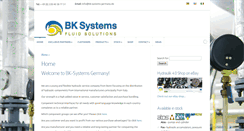 Desktop Screenshot of bk-systems-germany.de