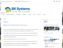 Tablet Screenshot of bk-systems-germany.de